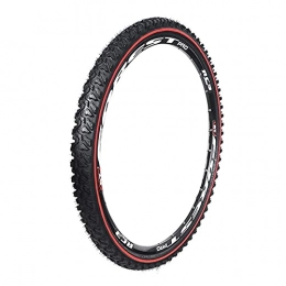 HAOKAN Spares HAOKAN 24 26 27.5 Inch Bicycle Tire Mountain Bike Tire Large Pattern Wheel 1.95 2.1 2.35 (Size : 26x2.1) (Size : 24X1.95)