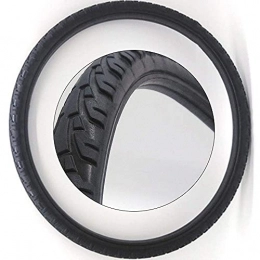 HAOKAN Spares HAOKAN Solid Bicycle Tires 24×1.50 / 24×1.75 / 24×1.95 / 24×2.125 Inch Bicycle Tubeless Tires are Suitable for Mountain Bikes (Size : 24×2.125) (Size : 24×1.95)