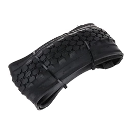 Harilla Spares Harilla Road Bicycle Tyre / 26x2.125 / Puncture Resistant / More Grip Cycling Parts Unfoldable Durable Replaces for Mountain Bike Folding Bike, Black