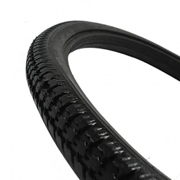 hclshops Spares hclshops 26 * 1 3 / 8 Black MTB Solid Fixed Gear Road Bike Tire Bicycle Tire Cycling Tubeless Tyre