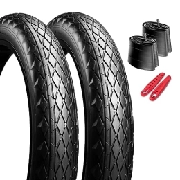 Happy Ebikes Mountain Bike Tyres HEB POWERSCAPE 26x4in Fat Tire + Tubes for Ebike MTB, Heavy Duty High-Performance Puncture Resistant E-Bike Mountain Bike Tire, All-Terrain for Street & Trail Riding 26" x 4", Powerscape Fat Tire