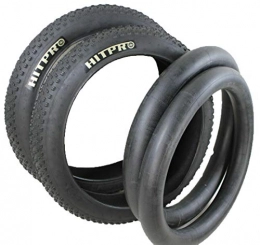 Hitpro Spares Hitpro 26" x 4" a pair Fat Tyre includes Inner Tube. 4" Mountain Bike / Snow Bike