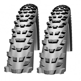 Impac Spares Impac Trailpac 26" x 2.25 Bike Tyres with Ano Adapters (Pair)