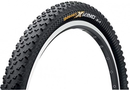 Laxzo Spares Laxzo Continental Bike Tyre X-King Folding in Black 26 x 2.20 Bicycle Cycling Tire