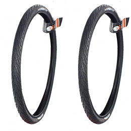 LDFANG Spares LDFANG Mountain Bike Tire(pack of 2) 26 / 27.5 * 1.75 Steel Wire 26inches Outer Tyre Half-bald Puncture PreventionTyre .27.5 * 1.75