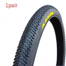 LOO LA Mountain Bike Tyres LOO LA 26 * 1.95 Inch Tyre with 1mm Antipuncture Protection 65TPI for all-terrain long-distance mountain bike bicycle wheel tires