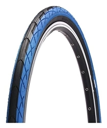 LSXLSD Spares LSXLSD Bicycle Tire 26 X 1.5 Commuter / City / Cruiser / Hybrid Bicycle Tire Road Mountain Bike Bicycle Tire Wire Ring Solid Bicycle Tire (Color : Blue, Wheel Size : 26")