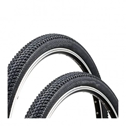 LCHY Spares LWCYBH 2 Pieces Of 26 Bicycle Tires 26 * 2.1 / 27.5 * 1.95 Mountain Bike Tires 60TPI Puncture Resistance 26 * 1.95 / 27.5 * 1.95 / 29 * 2.1 Mountain Bike Tires (Color : 2pc 27.5x2.1, Features : Wire)