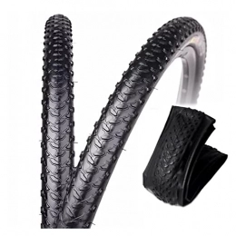 LCHY Spares LWCYBH Mountain Bike Tires 26 / 27.5 / 29 / 2.0, 2.2 Tires Rim Bicycle Folding Tires Anti-puncture Mountain Bike Tires (Color : 26x1.95)
