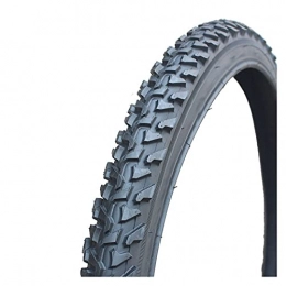 LCHY Spares LWHYDZCPJXP Bicycle Tires 24 26 24 * 1.95 26 * 1.95 26 * 2.1 Mountain Bike Tires 26 Inches Off-road All-terrain Large Tread (Color : Black 26 210)