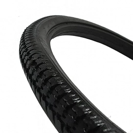 LYTBJ Spares LYTBJ 26 * 1 3 / 8 Black MTB Solid Fixed Gear Road Bike Tire Bicycle Tire Cycling Tubeless Tyre