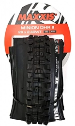 Maxxis Spares Maxxis Minion DHR2 Folding Dual Compound Exo / tr Tyre - Black, 26 x 2.40-Inch