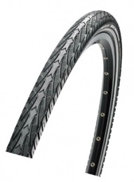 Maxxis Mountain Bike Tyres Maxxis Overdrive Maxx 700x40c 27 Tpi Wire Single Compound Maxxprotect Tyre - Black, 700 x 40c