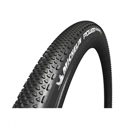 Michelin Mountain Bike Tyres Michelin Unisex's TYRE POWER GRAVEL, Black, 700x33