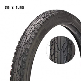 MILECN Mountain Bike Tyres MILECN 20" X 1.95 Bicycle Tire Outer Tyre, Bike Tires for Mountain Road Hybrid Bike Tires Spare Part Accessories
