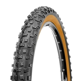 DELI (Cycle) Mountain Bike Tyres MTB Tyre 27.5 x 2.25 Deli TS Tanwall Black Sidewalk Brown Reinforcement 1.3 mm (57-584) (650b) 62tpi