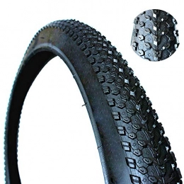 NANANA Mountain Bike Tyres NANANA Mountain Bicycle Tire Tread Pattern for Cyclocross, Gravel, and Adventure Bikes, Clincher, Wire Bead, Black, Multi-size, 24x1.95