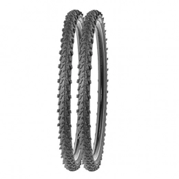 P4B Spares P4B 2 x 24 inch bicycle tyres Very good grip in all situations High quiet running 24 x 1.95 50-507 For mountain bikes in black