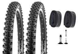 P4B Spares P4B 2 x 26 inch bicycle tyres (26 x 1.95) - for mountain bike, ETRTO 50-559, ATB and MTB tyres 26 inches