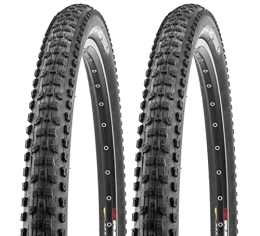 P4B Spares P4B 2 x 26 inch bicycle tyres (58-559), 26 x 2.35, Stick-E rubber compound for super traction when accelerating, in curves and braking, MTB tyres