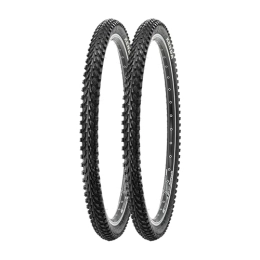 P4B Mountain Bike Tyres P4B | 2 x 26 inch bicycle tyres | Very good grip in all situations | 26 x 2.10, 54-559 | For mountain bike | Bicycle jacket | In black
