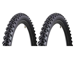 P4B Spares P4B 2 x 26 inch MTB / ATB bicycle tyres, 26 x 2.10, 54-559, for terrain and road, mountain bike tyres, all-terrain bike tyres, off-road bicycle tyres.