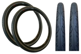 Baldy's Spares PAIR Baldy's 27.5 x 2.0 DSI Mountain Bike Slick Tread PUNCTURE PROTECTED Tyres