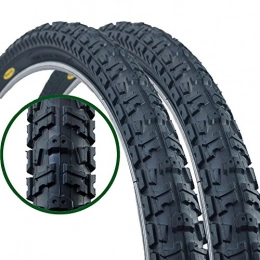 Fincci Spares Pair of Fincci Road Mountain MTB Mud Offroad Bike Bicycle Tyre Tyres 26 x 2.35 57-559