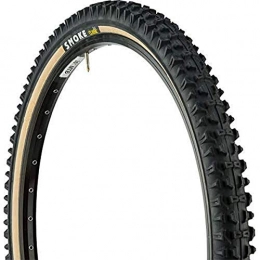panaracer Mountain Bike Tyres panaracer Unisex's Smoke Classic Folding MTB Tyre, Black / Amber, 26 x 2.1-Inch