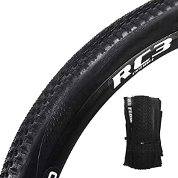 RANRANHOME Spares RANRANHOME Mountain Bike Replacement Tire, Folding MTB Performance Tires 60TPI Bicycle Wheel Clincher Tire, Non-Slip Anti-Puncture Resistant Low Rolling Resistance Lightweight Off-Road Tires, 26x1.95