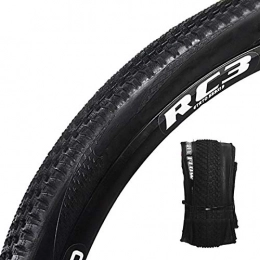 RANRANHOME Spares RANRANHOME Mountain Bike Replacement Tire, Folding MTB Performance Tires 60TPI Bicycle Wheel Clincher Tire, Non-Slip Anti-Puncture Resistant Low Rolling Resistance Lightweight Off-Road Tires, 27.5x2.1
