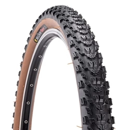 JILUER Spares Replacement Bike Tire -26’’x1.95’’, 27’’x2.1’’, 27’’x2.2’’, and 29’’x2.2’’ Durable Folding Mountain Bike Tire - 60 TPI Bicycle Tires for Mountain Bike Bicycle (27.5X2.2, Retro)
