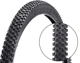 Senxry Spares Replacement Bike Tire Foldable Durable Mountain / Standard Bike Tire, 24 / 26x1.95 inch, Black