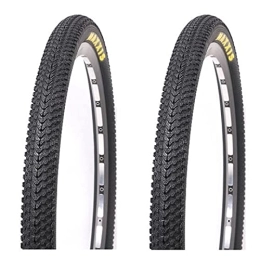 SAJDH Spares SAJDH 26 / 27.5 * 1.95 Inch Mountain Bike Tires, 60TPI Wire Bead Open Bicycle Mountain Bike Tires, Off-road Tires 2PC