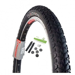 SAJDH Mountain Bike Tyres SAJDH Mountain Bike Tire 26 * 1.95 Bicycle Tire, with Rubber Tire Repair Tool, 1 Pc