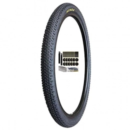 SAJDH Spares SAJDH Mountain Bike Tires 24 / 26 * 1.95, with 24 Bicycle Tire Repair Kits, Bicycle Off-Road Tires, 1 Piece, 24 * 1.95