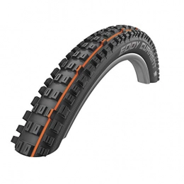 Schwalbe Mountain Bike Tyres SCHWALBE EDDY CURRENT FRONT Evo, Super Gravity, TLE 29x2.60 Tyres 65-622, Black