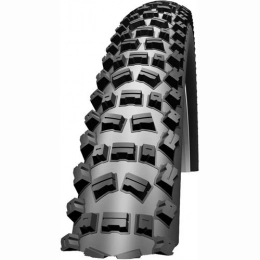 Schwalbe Mountain Bike Tyres Schwalbe Fat Albert Rear Evolution Line Snake Skin Pace Star Tubeless Ready Folding Tyre - Black, 24 x 2.40 Inch