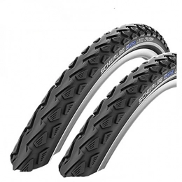 Schwalbe Mountain Bike Tyres Schwalbe Land Cruiser 700 x 40c Hybrid Bike Tyres (Pair)