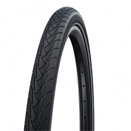 Schwalbe Spares Schwalbe Marathon Plus 26X1.75 Wired Tyre with Smartguard Reflective S / Wall 980g (47-559) - Black