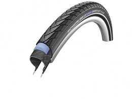 Schwalbe Mountain Bike Tyres Schwalbe Marathon Plus Tyre - Performance - Rigid - Black / Reflex - 26 x 1.3 / 8