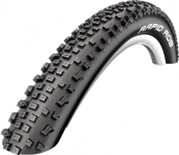 Schwalbe Mountain Bike Tyres Schwalbe Rapid Rob Tyre: 27.5" x 2.10 Black-Skin Wired