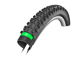 Schwalbe Mountain Bike Tyres Schwalbe Smart Sam Plus Performance Wired Tyre with Dual Compound Greenguard 870 g (54-559) - 26 x 2.10 Inches, Black