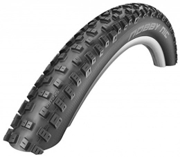 Schwalbe Mountain Bike Tyres Schwalbe Unisex's 26 X 2.25 Nobby Nic Wired Performance Dual 660 g (57-559) Tyres-Black, 26-Inch