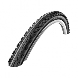 Schwalbe Mountain Bike Tyres Schwalbe Unisex's Hurricane Hs352 Performance Line Rigid Tyres, Black, One Size