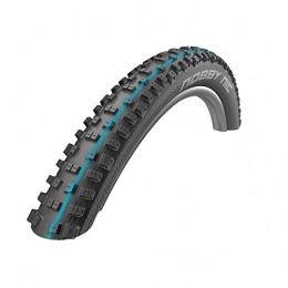 Schwalbe Mountain Bike Tyres Schwalbe Unisex's Nobby Nic Performance Wired Tyre, Black, Size 26 x 2.10