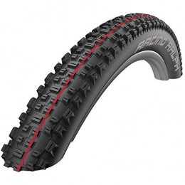 Schwalbe Mountain Bike Tyres Schwalbe Unisex's Racing Ralph TLE Speed Folding Mountain Bike Tyre, Black, 27.5x2.10