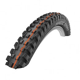 Schwalbe Mountain Bike Tyres Schwalbe Unisex's Rock Razor Super Gravity Soft TLE Folding Tyre, Black, 26 x 2.35
