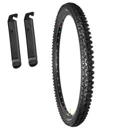 Swing Penguin Spares Swing Penguin 1 Pack 26x2.125 Moutain Bicycle Tire with 2 Tire Lever 26 Inch Replacement Bike Tyre for Road Mountain Bicycle