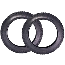 Swing Penguin Mountain Bike Tyres Swing Penguin Mountain Bike Accessory, 20 * 4.0 Fat Tire Bike Tires, Pack Of 2, 40-65PSI For Road And Off-road Fat Ebike